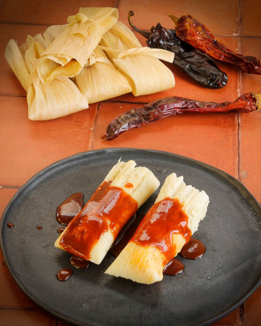 Red Chile Pork Tamales