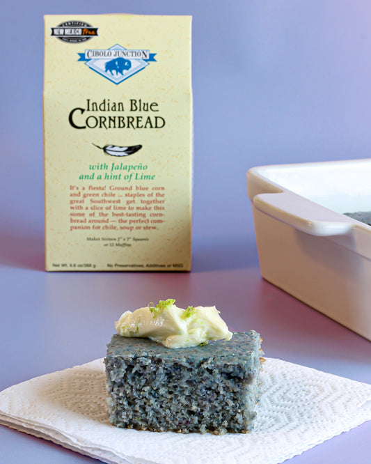 Indian Blue Cornbread Mix (Case of 12)